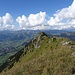 auf dem Grat - mit Sicht auf Gstaad und Freiburger Berge