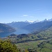 Bis zum "Bödeli" Interlaken sieht man