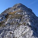 Gipfelaufschwung (T6-Gelände / kurze Kletterstellen max. II)