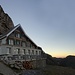Abendstimmung beim Berggasthaus Staubern, im Hintergrund die Stauberenkanzel