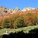 Tratto della cresta del Sasso Marcio, che divide valle di Bares dalla valle di Ledù