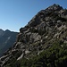 Hier geht`s rauf zum Gipfel des Monte Giove / Qui si sale in cima del Monte Giove