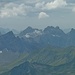 Zoom: Öfnerspitze, Krottenspitze, Hohes Licht, Hochfrottspitze, Mädelegabel und Trettachspitze.