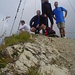 Heiko, ich und Axel auf dem Gipfel der Kreuzspitze.