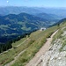Bergstation von Hochgrat aus gesehen