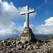 La croce di vetta del Monte Cancervo.