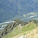 Blick von der Alpe Pizzit hinunter nach Gordevio