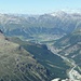 Blick Richtung Pontresina / Samedan, links der Piz Ot (3246m)