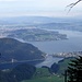 die unteren Seebecken (mit Stansstad, Horw und Luzern) herangezoomt
