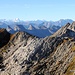 Aussicht vom Altmann auf Moor, Jöchli und Wildhauser Schafberg sowie Churfirsten und Glarner Alpen