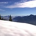 Oberhalb der Astenau-Alpe mit Blick nach Osten zum Wilden Kaiser