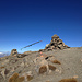 Ziel erreicht - Gipfelsteinmann auf dem Le Toûno