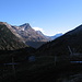 Un ultimo sguardo alla diga del Lago di Lei dall'Alpe la Motta.