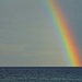 Auch der Regenbogen macht Urlaub auf Sardinien.