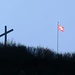 Kreuz und Fahne der Al Legn - Hütte