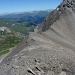 Sguardo verso Innerarosa dalla cima 2866 metri