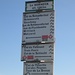 Wegweiser auf dem Hohneck, dem dritthöchsten Gipfel der Vogesen