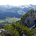 Blick vom Gipfel Schafbergwand zurück auf den Vorgipfel