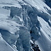 Eisformation am Dôme du Gôuter