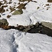 Es ist noch nicht so kalt dass die Bäche einfrieren. <br /><br />Foto von der Bachüberquerung P.2326m.
