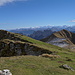 Gipfel Hochmatt mit den Berner Alpen