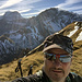 Am Tagesziel, Turm am Fisetengrat. Hinter mir Tödi/Piz Russein und Gemsfairenstock.