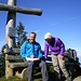 Eintrag im neuen Gipfelbuch auf dem Melchterli