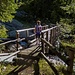 Il ponte per la casera di Zocca