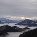 Salwand: Blick nach SO. Großglockner und Großvenediger kaum zu erkennen und doch nah.