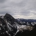 Hochsalwand: Blick  zur Zugspitze und zur markanten Karwendellücke