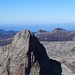 Auch der Höch Turm hat an diesem Tag Besuch erhalten, und bestimmt auch die Ybriger Prominenz im Hintergrund: Druesberg und Forstberg.