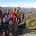Chris,Massimo,Gabri e Suni,Beppe,Max,Ivan,Paolo e Lella in vetta al Monte Barone