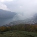 Monti di Duello : punto panoramico sul Lago di Como