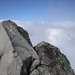 Gipfelfelsen auf dem Oberalpstock