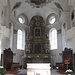 L'interno della chiesa parrocchiale a Silenen - Dägerlohn, dedicata a Sankt Albin, vi si può ammirare il magnifico altare maggiore opera di Jodok Ritz.