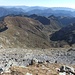 Tiefblick zum Monte Rema' und ins Valle di Aperta, ein wunderschönes Hochtal