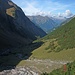 Rückblick in den Grund der ehemaligen Unterlahmshütte.