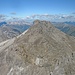 Gipfelblick von der Gebäudspitze zum Bitterichkopf.