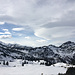 Aussicht vom Mattaförkle auf die Alp Matta