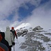 Am Gipfelgrat des Brunegghorn