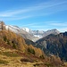 Erster herbstlicher Blick zum Aletschgletscher kurz nach dem Pt. 2019