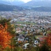Blick hinab nach Innsbruck