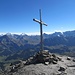 Gipfelkreuz - mit prächtigem Hintergrund