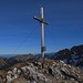 Das Gipfelkreuz der / la croce della Krähe