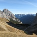 Das Puit Tal mit Blick zu den Arn Spitzen und dem Karwendel.