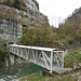 Lustige Brücke über die Breggia