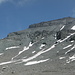 Piz Segnas from below - still 600 m elevation difference to the summit
