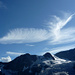 Wolkenspiel über Äschhorn und Zinalrothorn