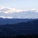 Grandiose Sicht in die Zentralschweizer Alpen am Spätnachmittag