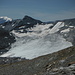 The Vorab glacier - view from Piz Grisch